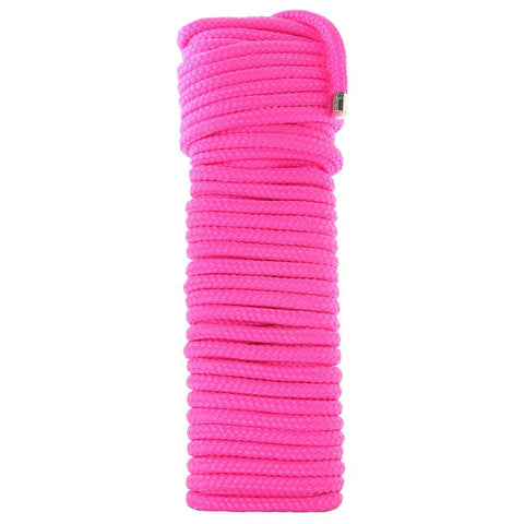 Soft Nylon Japanese Bondage Rope in Pink