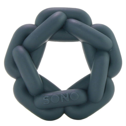 SONO No.6 Silicone Cock Ring in Grey