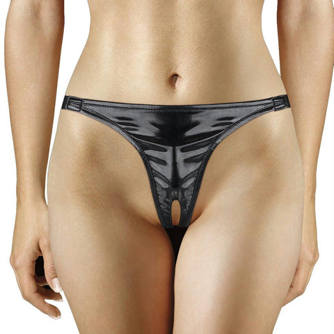 Adjustable Vibrating Panty in Black