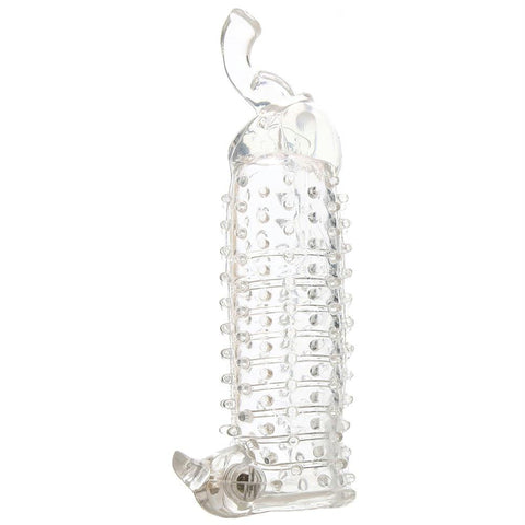 Elephant Vibrating Penis Extension in Clear