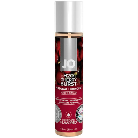 H2O Cherry Burst Flavored Lubricant in 1oz-30ml