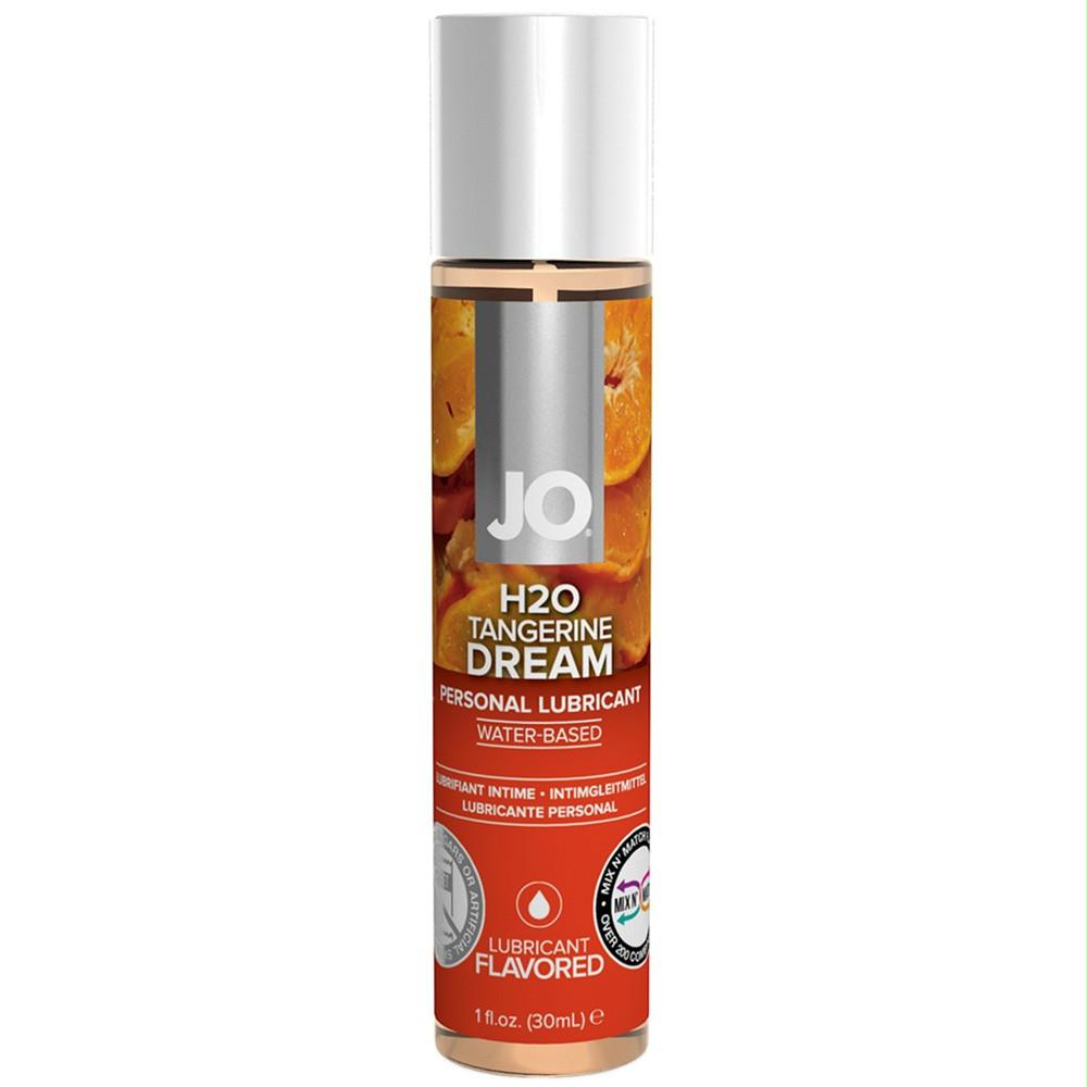 H2O Tangerine Dream Flavored Lubricant in 1oz-30ml