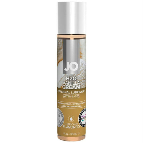 H2O Vanilla Cream Flavored Lube in 1oz-30ml