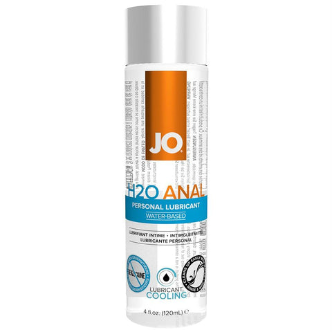 H20 Cool Anal Personal Lubricant in 4oz-120ml