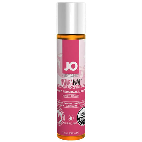 Naturalove Strawberry Fields Lube in 1oz-30mL