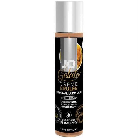 Gelato Creme Brulee Flavored Lubricant in 1oz-30 ml