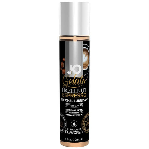 Gelato Hazelnut Espresso Flavored Lubricant in 1oz-30 ml