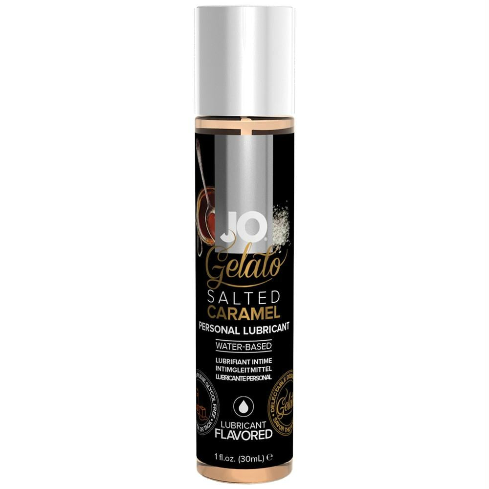 Gelato Salted Caramel Flavored Lubricant in 1oz-30 ml