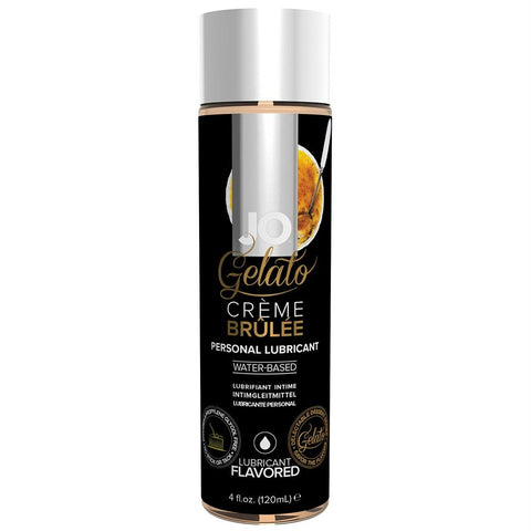 Gelato Creme Brulee Flavored Lubricant in 4oz-120 ml