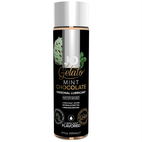 Gelato Mint Chocolate Flavored Lubricant in 4oz-120 ml