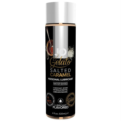Gelato Salted Caramel Flavored Lubricant in 4oz-120 ml