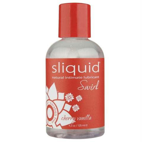 Swirl Flavored Lube 4.2oz-125ml in Cherry Vanilla