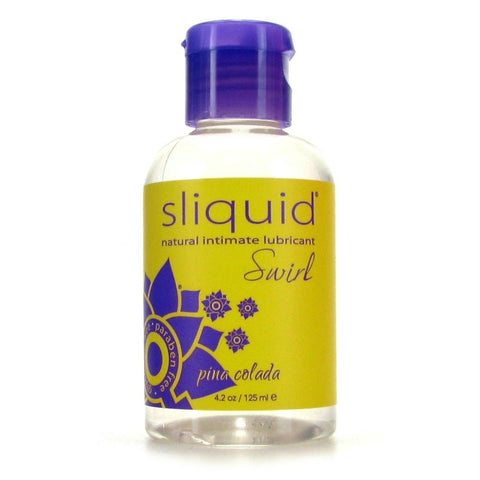 Swirl Flavored Lube 4.2oz-125ml in Pina Colada
