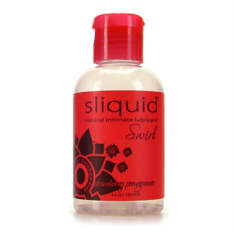 Swirl Flavored Lubricant 4.2oz in Strawberry Pomegranate