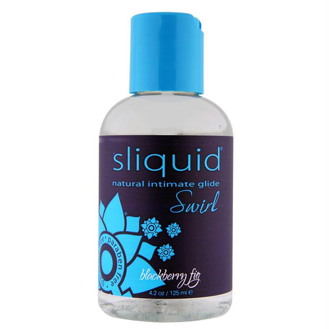 Swirl Flavored Lubricant 4.2oz-125ml in Blackberry Fig
