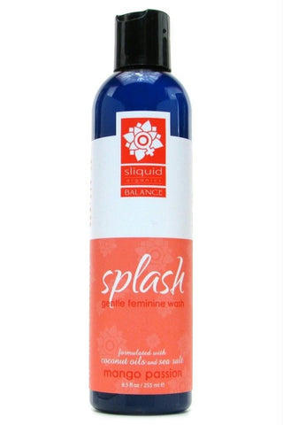 Splash Feminine Wash 8.5oz-255mL in Mango Passion