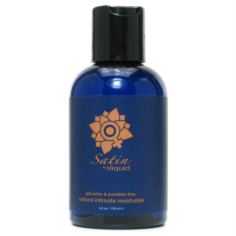 Satin Glycerine Free Natural Lubricant in 4.2oz-125mL