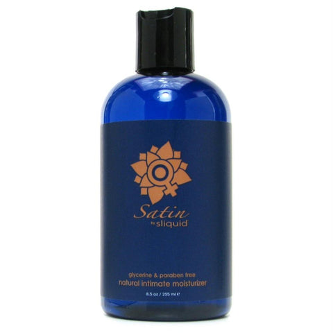 Satin Glycerine Free Natural Lubricant in 8.5oz-255mL