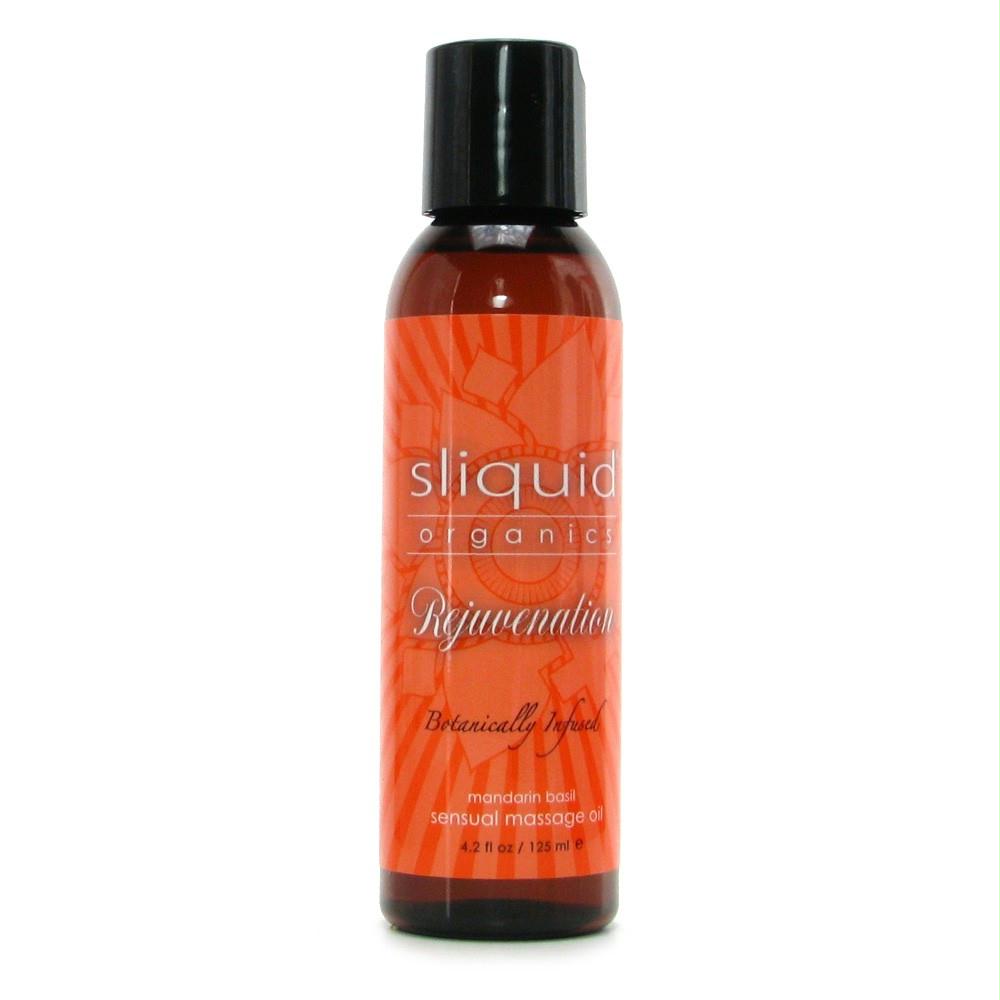 Organics Massage Oil 4.2oz-125ml in Mandarin Basil
