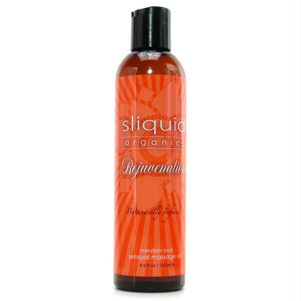 Organics Massage Oil 8.5oz-255ml in Mandarin Basil