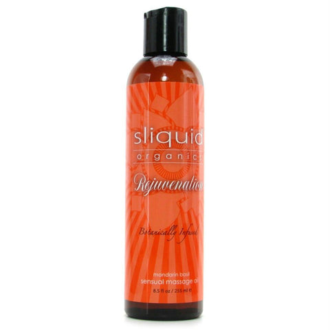 Organics Massage Oil 8.5oz-255ml in Mandarin Basil