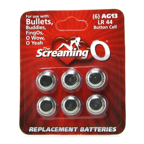 AG13 - LR44 Replacement Batteries 6 Pack