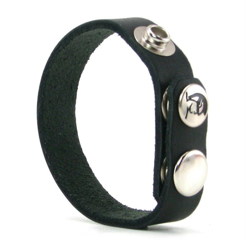 Plain Leather Cock Ring
