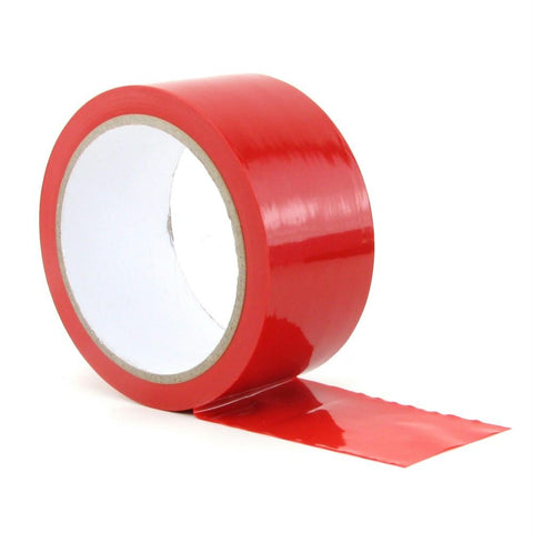 Female Bondage Tape in Red