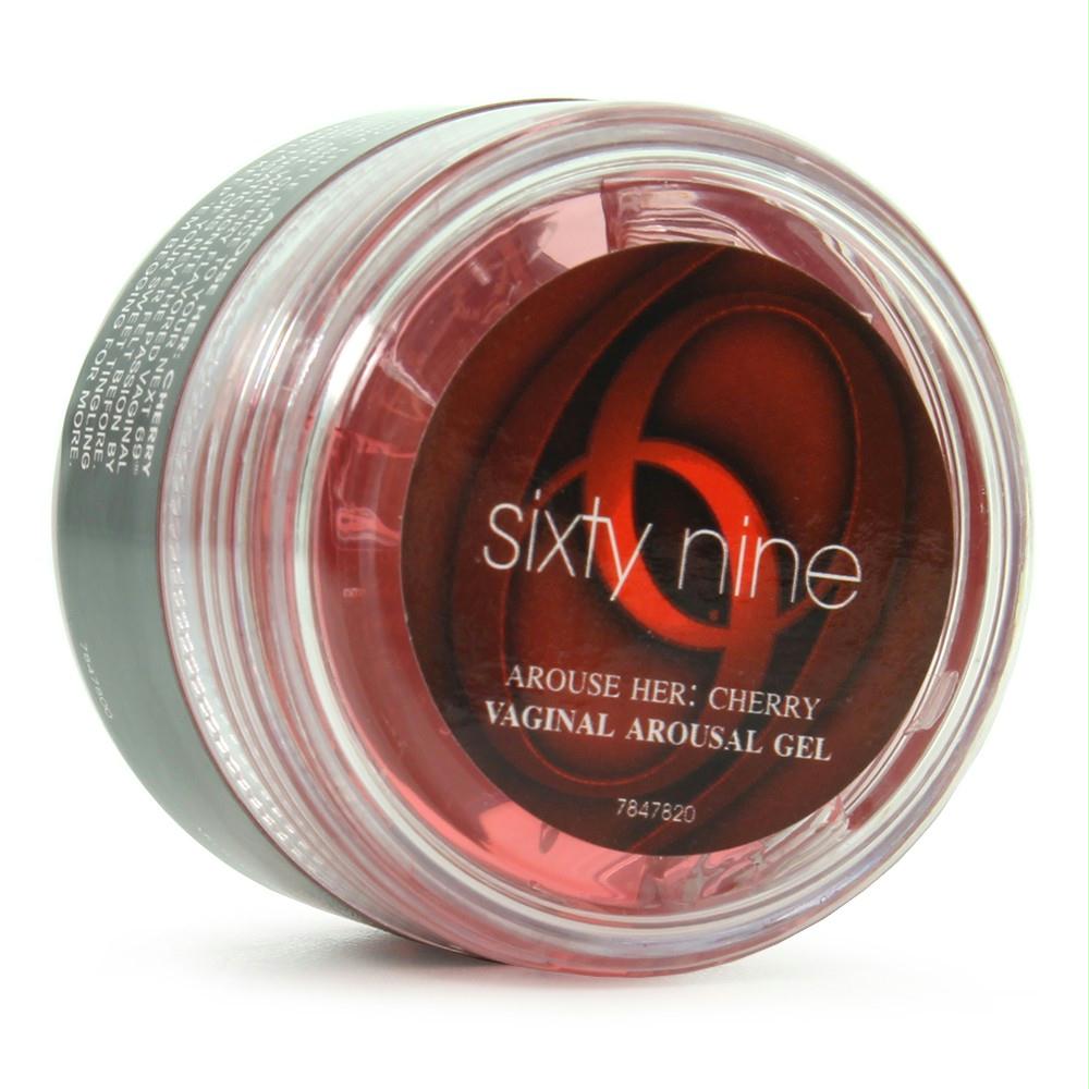 Sixty Nine Cherry Vaginal Arousal Gel in 2oz-57g