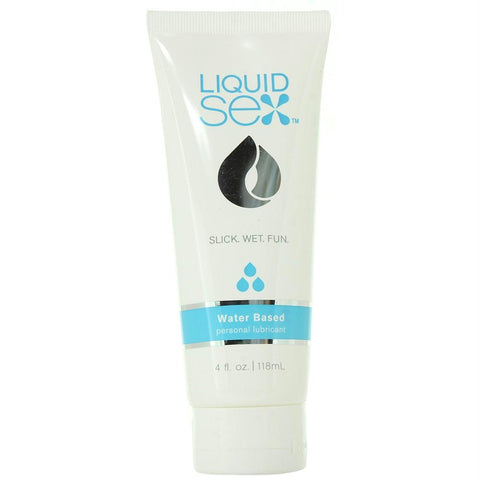 Liquid Sex Water Based Lubricant 4oz-118ml