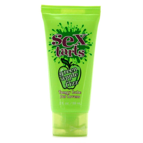 Sex Tarts Tangy Lube 2oz-59ml in Green Apple Fizz