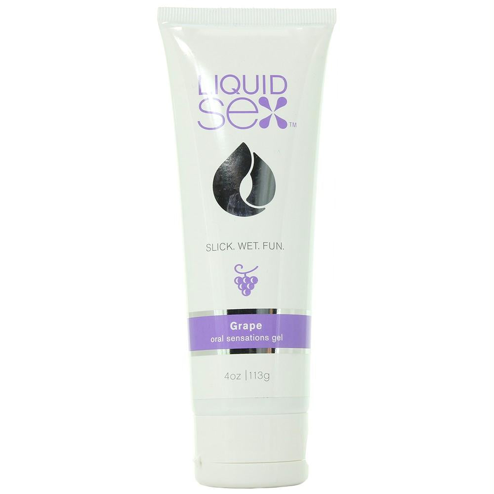 Liquid Sex Oral Sensations Gel 4oz-118ml in Grape