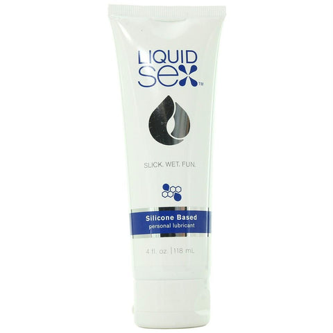 Liquid Sex Silicone Based Lubricant 4oz-118ml