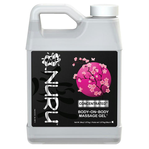 Nuru Body-On-Body Massage Gel in 38oz-1.077kg