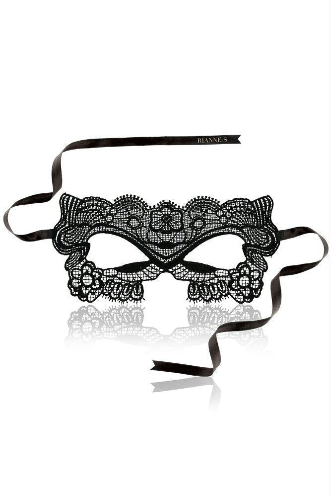 Rianne S Soiree Masque V Zouzou in Black Lace