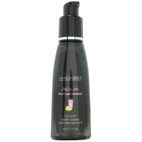 Aqua Pink Lemonade Flavored Lube in 2oz-60ml
