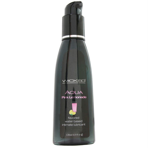 Aqua Pink Lemonade Flavored Lube in 4oz-120ml