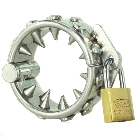 Impaler Locking CBT Ring with Spikes