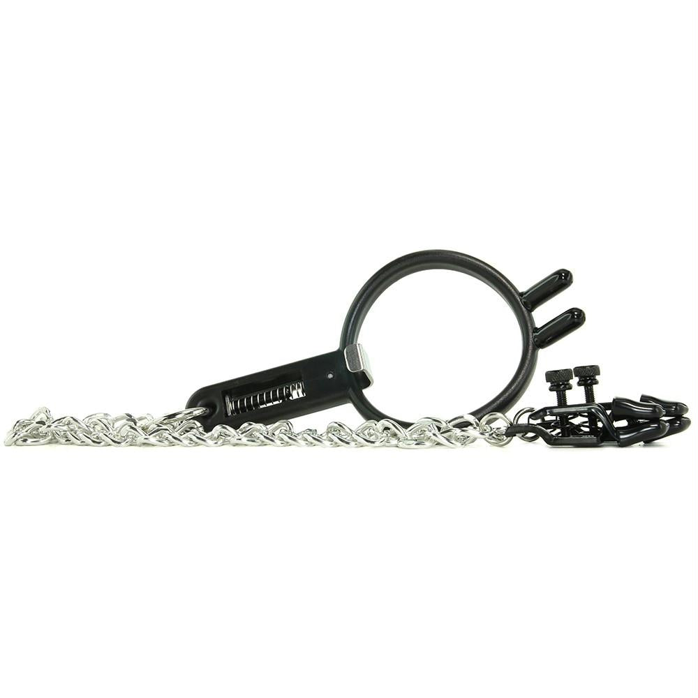 Degraded Mouth Spreader with Nipple Clamps