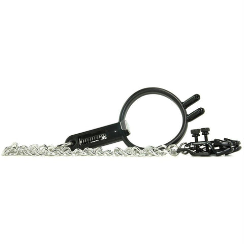 Degraded Mouth Spreader with Nipple Clamps